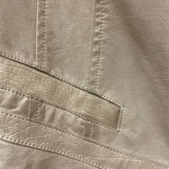RAISON  D'ETRE  FRANCE  SOFT LEATHER LACKET S - Picture 2 of 4